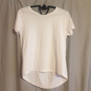 Zara White Tee